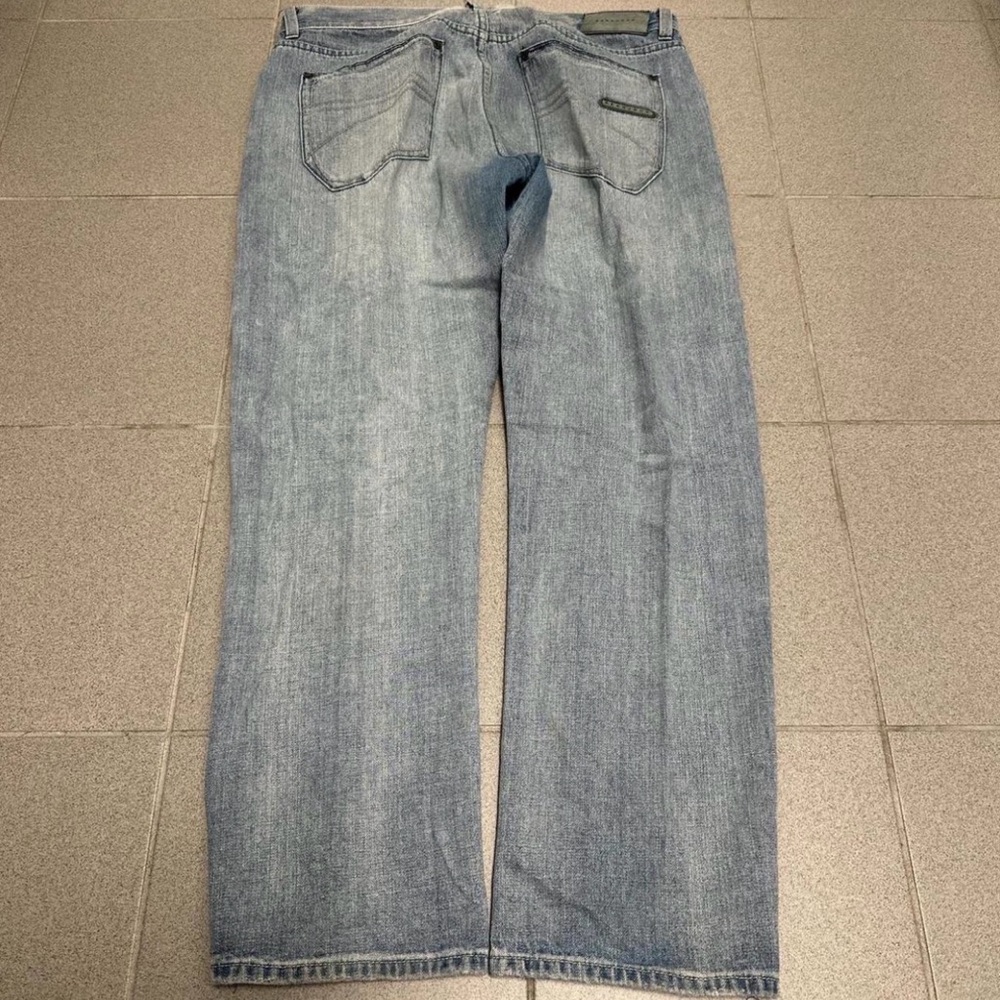 Preowned Vintage Sean John Light Blue 5-Pocket Jeans
Size: 38" W x 32" L - Picture 3 of 6